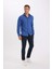 Modern Fit Polo Yaka Poplin Uzun Kollu Gömlek R4340AZNS 11