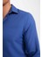 Modern Fit Polo Yaka Poplin Uzun Kollu Gömlek R4340AZNS 13