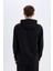 Regular Fit Kapüşonlu Kanguru Cepli İçi Yumuşak Tüylü Basic Düz Sweatshirt X8283AZ24AU 13