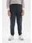 Erkek Çocuk Anstrasit Beli Paçası Lastikli Cepli Basic Düz Jogger Okul Eşofman Altı W0773A624AU 9