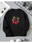 Kız Çocukları Için Kiraz Baskılı Uzun Kollu T-Shirt 1