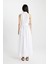 Gömlek Yaka Beyaz Poplin Kolsuz Maxi Elbise C9178AX24SM 10