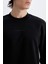 Boxy Fit Bisiklet Yaka Baskılı Sweatshirt X8282AZ24AU 11