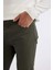 Chino Kanvas Pantolon Slim Fit Dar Kesim Pamuklu Esnek Dar Paça C9441AX24AU 19