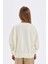 Kız Çocuk Oversize Geniş Kalıp Bisiklet Yaka Baskılı Okul Sweatshirt C7461A824AU 11