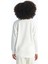 Xsıde Ekru Bisiklet Yaka Baskılı Oversize Kadın Sweatshirt 4