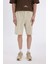 %100 Pamuk Regular Fit Yazlık Keten Bermuda Şort C8198AX24SM 12