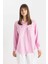 Relax Fit Uzun Kollu Tesettür Gömlek Tunik C8671AX24SM 10