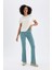 Fit Modal İspanyol Paça İnce Pantolon C0420AX24SM 13
