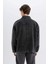 %100 Pamuk Boxy Fit Jean Uzun Kollu Gömlek Ceket C7539AX24AU 18