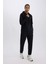 Fit Sporcu Jogger Eşofman Altı Standart Fit Beli Paçası Lastikli Basic Düz Cepli D0753AX24AU 6