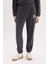 Standart Fit Polar Eşofman Altı Beli Bağcıklı Lastikli Paça Cepli Baskılı Uzun Boy Y2650AZ24WN 10