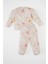Kız Bebek Pijama Takım Desenli Penye Uzun Kollu Üst Beli Lastikli Uzun Alt C9637A524AU 11