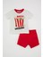 Erkek Bebek Pijama Takım Baskılı Penye Kısa Kollu Üst Beli Lastikli Şort Alt C5199A524HS 6