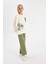 Kız Çocuk Wide Leg Geniş Bol Paça Beli Lastikli Basic Düz Eşofman Altı D0743A824AU 8