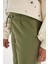 Kız Çocuk Wide Leg Geniş Bol Paça Beli Lastikli Basic Düz Eşofman Altı D0743A824AU 11