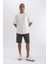 Slim Fit Dar Kesim Cepli Basic Düz Şort R3442AZ24SM 8