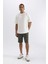Slim Fit Dar Kesim Cepli Basic Düz Şort R3442AZ24SM 10