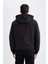 Slim Fit Dar Kesim Çıkarılabilir Kapüşonlu Fermuarlı Çift Cepli Mevsimlik Hafif Bomber Mont Ceket C5908AX24WN 16