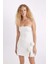 Coool Bodycon Straplez Mini Abiye Elbise D1293AX24SM 8