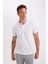 Slim Fit Dar Kesim Polo Yaka Kısa Kollu Pamuklu Tişört D0033AXNS 10