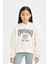 Kız Çocuk 2'li Takım Kapüşonlu Baskılı Sweatshirt Beli Lastikli Fitilli Kaşkorse Tayt D0730A824AU 9