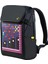 Pixoo Backpack M Siyah Ledli Sırt Çantası 2