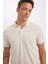 Slim Fit Dar Kesim Polo Yaka Kısa Kollu Pamuklu Tişört 11