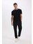 Slim Fit Dar Kesim Polo Yaka Kısa Kollu Pamuklu Tişört D0033AXNS 9