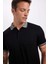 Slim Fit Dar Kesim Polo Yaka Kısa Kollu Pamuklu Tişört D0033AXNS 12