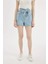 Paperbag Yüksek Bel Jean Şort C2445AX24HS 12