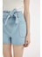 Paperbag Yüksek Bel Jean Şort C2445AX24HS 13