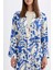 Relax Fit Desenli Uzun Viskon Kimono C9688AX24SM 10