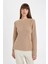Regular Fit Bisiklet Yaka Simli Kumaş Triko Kazak D0405AX24WN 10