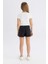 Kız Çocuk Mom Fit Jean Şort D1712A824SM 15