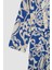 Relax Fit Desenli Uzun Viskon Kimono C9688AX24SM 13