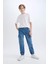 Erkek Çocuk Kargo Fit Jean Pantolon C4514A824WN 8