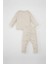 Erkek Bebek Pijama Takım Çizgili Uzun Kollu Üst Beli Lastikli Uzun Alt D1777A524AU 13