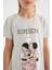 Kız Çocuk Disney Mickey & Minnie Kısa Kollu Elbise 9