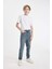 Erkek Çocuk Balloon Fit Dar Paça Cepli Jean Pantolon C5705A824WN 9