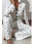 Kalp Baskılı Uzun Kollu Pijama Takımı 1