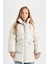 Kız Çocuk Su Geçirmez Kapüşonlu Polar Astarlı Parka C8519A824AU 18