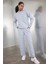 Fit Sporcu Jogger İnce Eşofman Altı Basic Düz Standart Fit Geniş Paça Skuba Dalgıç Kumaş A5628AX24AU 11
