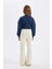 Kız Çocuk Flare Fit İspanyol Paça Basic Düz Triko Pantolon A6029A824WN 16
