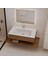 Zenıth 80 Etajerli Antrasit Granit Banyo Lavabosu 80X45 3