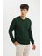 Standart Fit Normal Kesim Bisiklet Yaka Basic Düz Triko Rahat Kazak A5268AX24AU 6