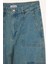 Wide Leg Kargo Yüksek Bel Uzun Jean Yıkamalı Pantolon D1228AX24HS 18