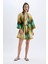 Desenli Pamuklu Kimono-Fall in Love D0453AX24SM 11