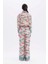 x Lug Von Siga Poplin Pantolon Wide Leg Geniş Paça Desenli Normal Bel C1133AX24SM 17