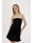 Coool Balloon Fit Straplez Kolsuz Mini Elbise 12